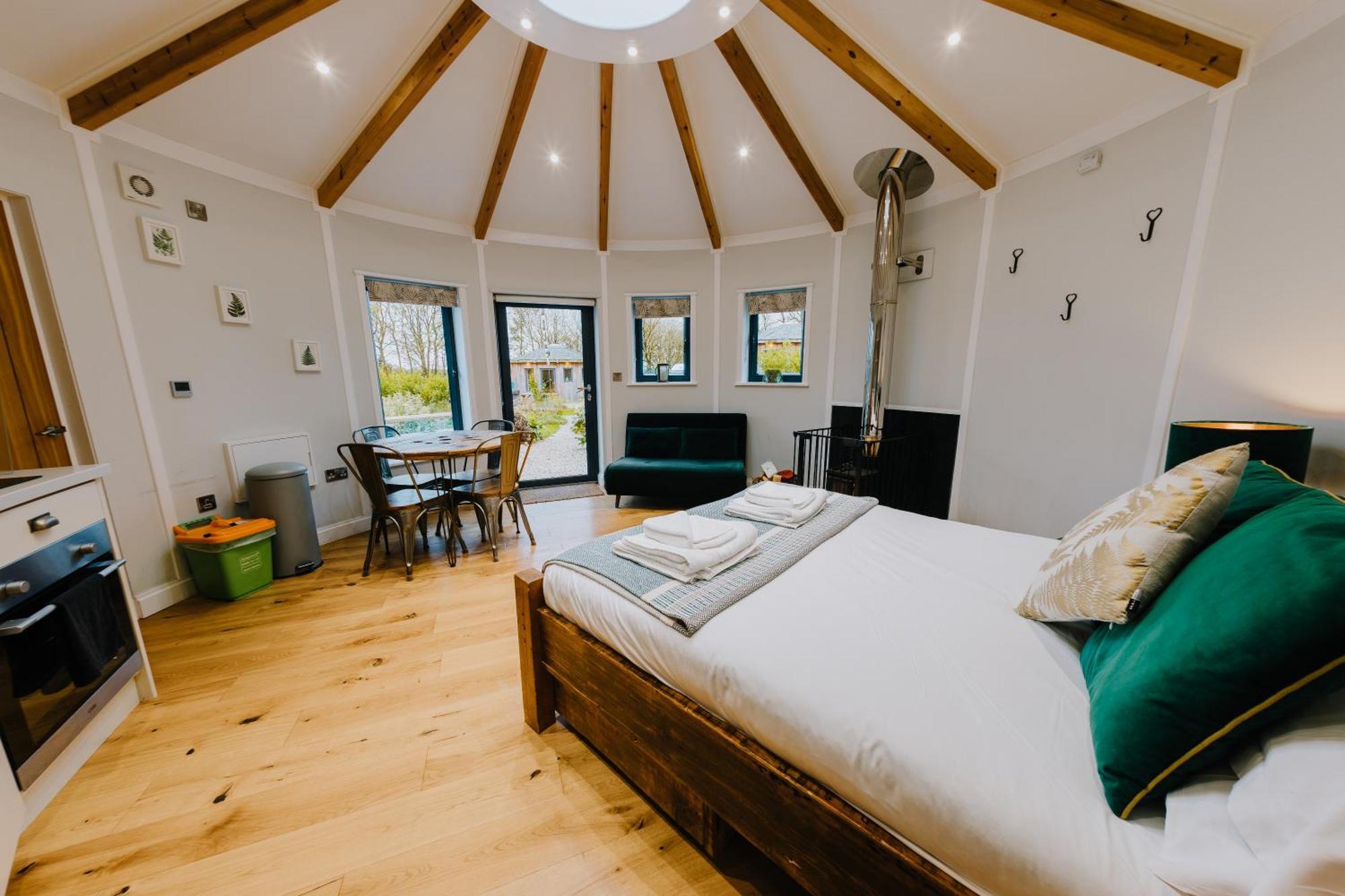 Villa East Thorne Glamping Bude Zimmer foto